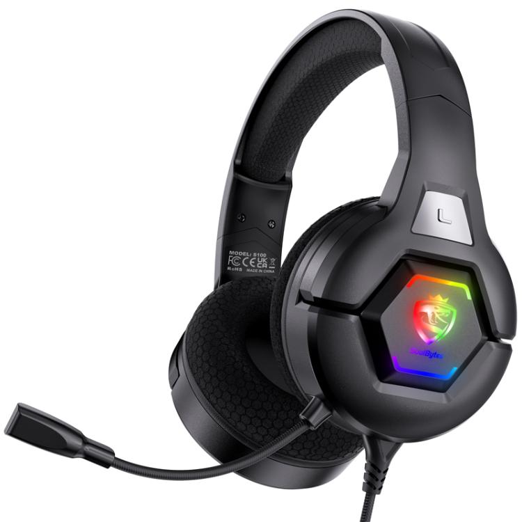 SoulBytes S100 Omni-directional Microphone Esports Headset, Length: About 1.9m SoulBytes S100 Omni-directional Microphone Esports Headset, Length: About 1.9m